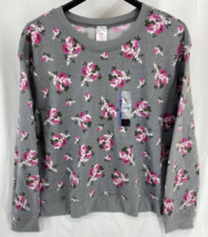 NOBO Size 2XL Womens Floral Fleece Lined Long Sleeve Pullover Sweater - £9.68 GBP