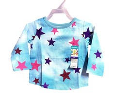 Garanimals Blue w/ Stars Long Sleeve Infant T-Shirt - New - 12 mths - $3.99