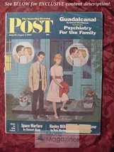 Saturday Evening Post July 28 August 4 1962 Amos Sewell Hayley Mills - £7.76 GBP