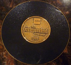 RARE UNIQUE DEFUNCT EDS INDEPENDENT COMPANY SOLID BRASS CORK LINED COAST... - $219.20 MXN