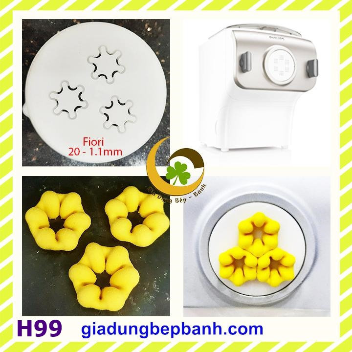 Philips pasta disc - flowers shaped pasta: spighe, Fiori, sakura,...
