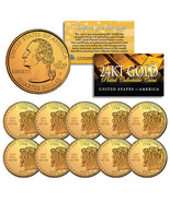 2000 New Hampshire State Quarters US Mint BU Coins 24K GOLD PLATED (LOT ... - £14.67 GBP