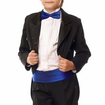 Boys Black Tuxedo Jacket with Tails Toddlers - Teens - £39.25 GBP
