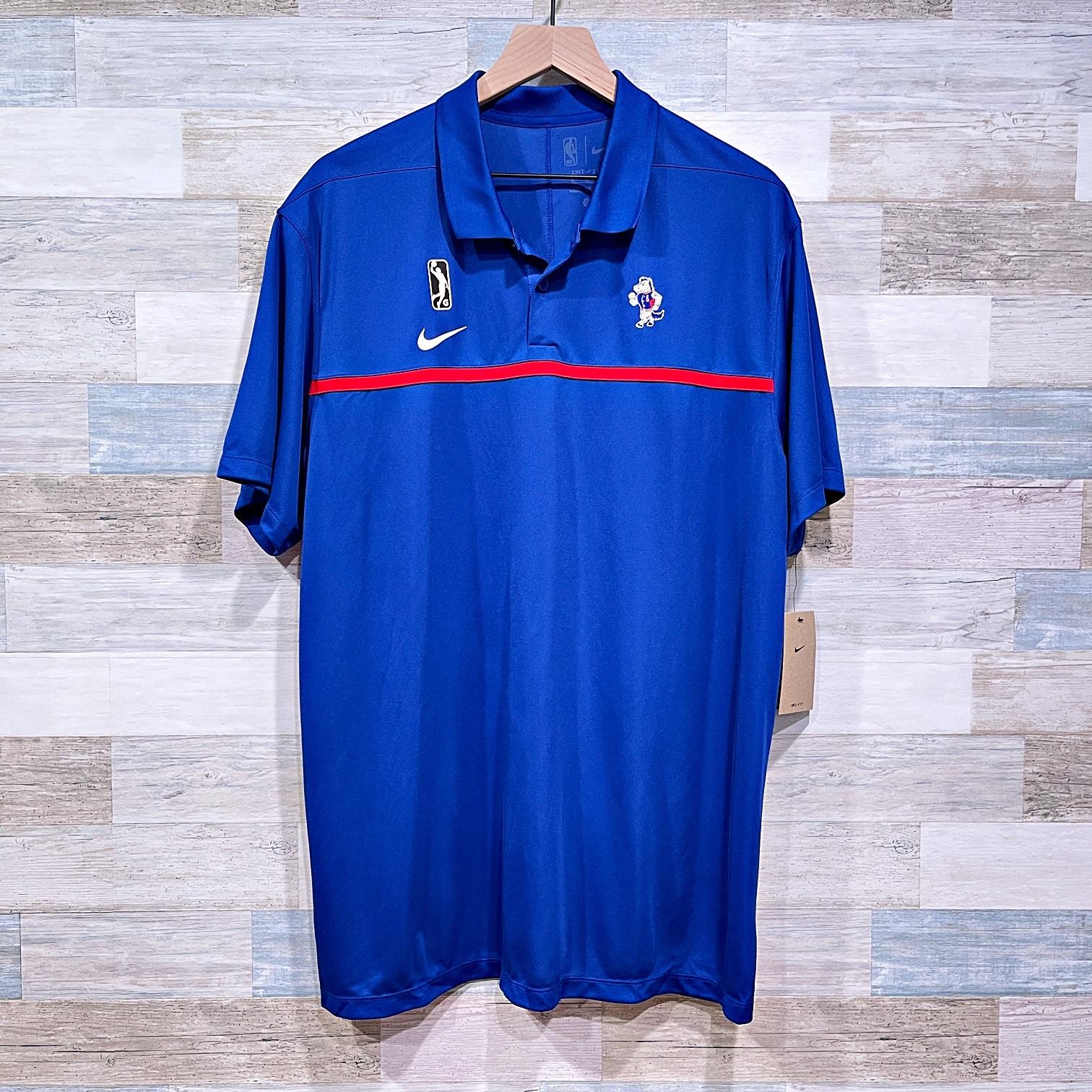 Delaware Blue Coats NBA G League Nike Golf Dri Fit Polo Shirt Blue Mens XL - £55.70 GBP