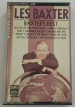 Les Baxter Baxter&#39;s Best Cassette Tape 1984 Capitol - £13.97 GBP