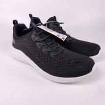 Skechers Womens Ultraflex Bungee 12550 Black Casual Shoes Sneakers Size 9 - $19.79