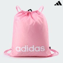 adidas Linear Gym Sack Unisex Shoes Bag Sports Casual Backpack Pink NWT ... - $25.11