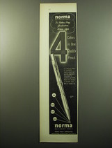 1950 Norma Multicolor Pencil Ad - 4 colors in one quality pencil - £14.77 GBP