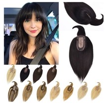 RICH BRIA Hair Toppers for Women with Thinning Hair Real Human Hair Silk... - $55.03