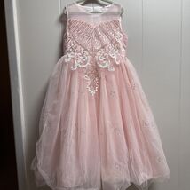 Pink Princess Dress Sequins Daddy Daughter Dance Bridesmaid Flower Girl ... - $19.99