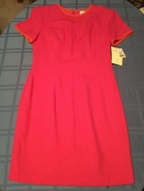 Mothers Day Size 8 Misty Lane dress hot pink Holiday ladies new - $24.99