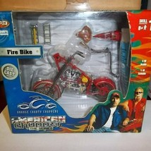 American Chopper Series &quot;Fire Bike&quot; 1:18 Diecast Toy Model Kit - £11.67 GBP
