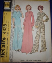 McCall’s Misses’ Dress Or Top &amp; Pants Size 14 #4328  - £4.69 GBP