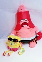 Nickelodeon Viacom Spongebob Squarepants + 21&quot; Patrick starfish Plush Boxer Toys - £35.60 GBP