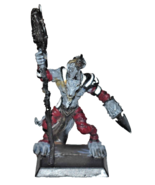 Rackham Confrontation Wolfen Bysra The Black Shaman Painted Pewter - $25.00
