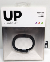 NEW UP by Jawbone in Black - Fitness Tracker - Size Medium Model JBR52B-MDT - £15.56 GBP