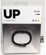 NEW UP by Jawbone in Black - Fitness Tracker - Size Medium Model JBR52B-MDT - £15.56 GBP