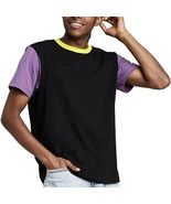 Men&#39;s Short sleeve Shirt Crew Neck Original Use Size M black - $7.92