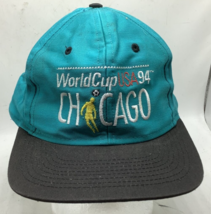 World Cup Hat Men Snapback Blue USA National Soccer Chicago McDonalds 1994 Adult - $8.59