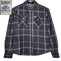 DIXXON FLANNEL - PERFORMANCE MACHINE  Flannel Shirt - Women&#39;s Small - Pr... - £35.59 GBP