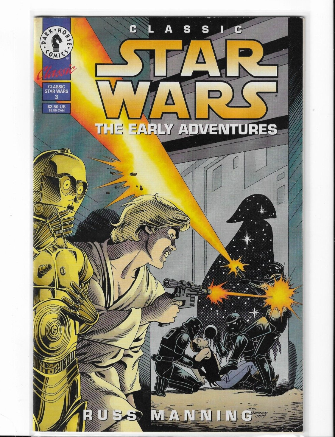 Classic Star Wars the Early Adventures #3 1994 - $3.96
