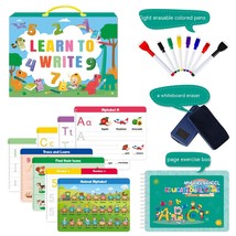 Handwriting Practice Book Montessori Early Education Toys Exercise Book - £31.73 GBP