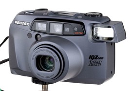 Pentax IQ Zoom 160 w 38-160mm SMC Pentax Zoom Lens Graphite Finish NEaR MiNTY! - £62.92 GBP