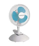 Brentwood Kool Zone Clip On Desk Fan 2-Speed 6-inch White - $33.90 CAD