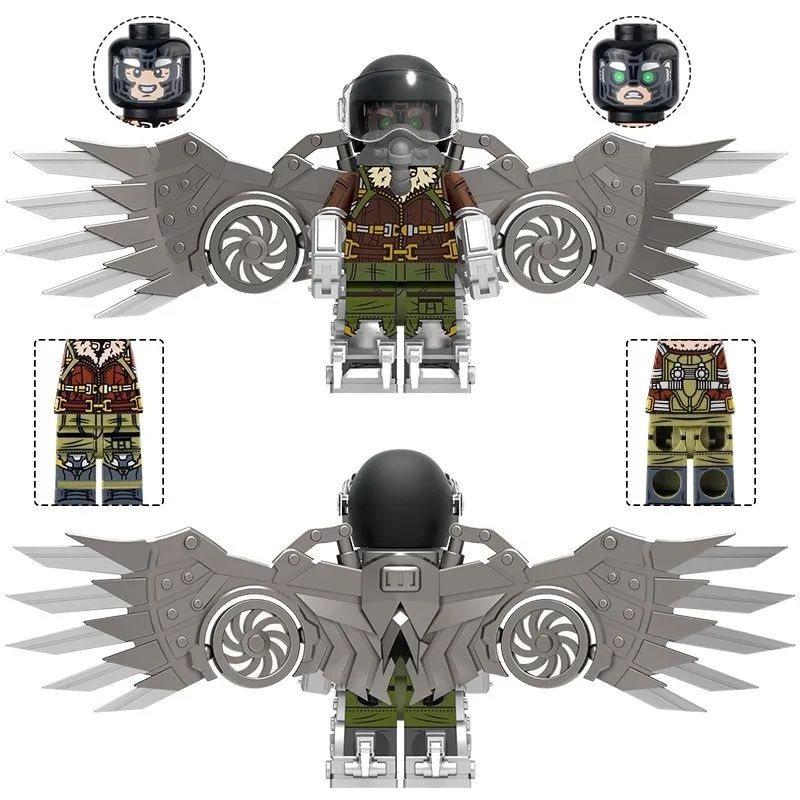 Vulture (Flying Wing Suit) Spider-Man Lego Compatible Minifigure Bricks Toys
