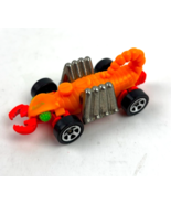 VTG 1985 HOT WHEELS SPEED DEMONS Orange EEVIL WEEVIL #2062 Bug - $6.82 CAD