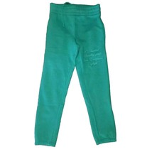 Bleached Mint Green Jogger Sweatpants Casual Loungewear California Text ... - $337.54 MXN