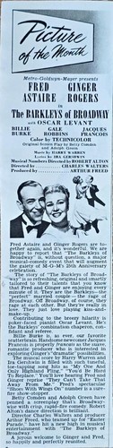 FRED ASTAIRE-GINGER ROGERS-Broadway - 1949 Vintage Print Ad-American Mag... - $13.07
