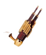 Sheng 17 spring Lacquered gold amplifier tube Hongmiao Professional perf... - £362.38 GBP