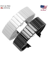 Ceramic Strap for Apple Watch Band 44mm 42mm 40mm 38mm Butterfly Clasp Watchband - $34.99