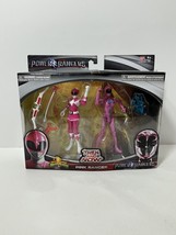 Pink Ranger Then &amp; Now Power Rangers MMPR Figures - £13.22 GBP