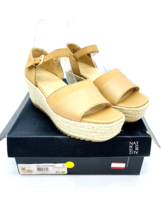 Naturalizer Opal Wedge Slingback Espadrille Sandals- Toasted Barley, US ... - £23.32 GBP