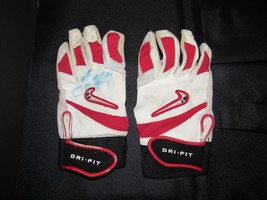 TINO MARTINEZ STL CARDINALS SIGNED AUTO GAME USED NIKE BATTING GLOVES PS... - $247.49