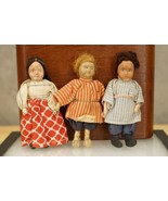 Vintage Toy Lot Russian Estate Costume Composition Ethnic Dollhouse Doll... - £36.19 GBP