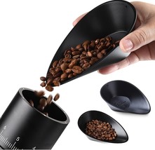 Bincoo Coffee Dosing Cup, ABS Measuring Tray, Smooth Pour, Black Finish - $11.87