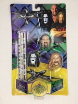 Vintage 1999 Trendmasters WCW Wrestling Power Pencils Sting Goldberg Kevin Nash - £7.85 GBP