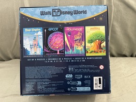 Walt Disney World Park Poster Puzzle Set of 4 500 Pieces Each NEW image 3