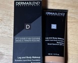 45N Medium Bronze Dermablend Leg and Body Makeup Foundation with SPF 25, - £27.45 GBP