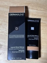 45N Medium Bronze Dermablend Leg and Body Makeup Foundation with SPF 25, - £27.51 GBP