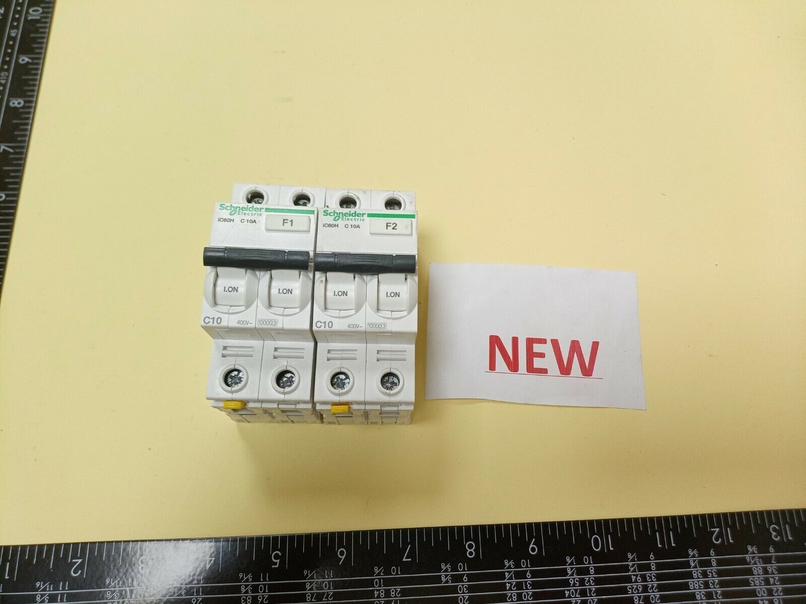 Schneider Electric IEC/EN 60898-1 IEC/EN 60947-2 c10 IC60H tale of two s... - $31.90