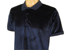 Men 2pc Stacy Adams leisure jogging suit Shorts Set Summer 3820 Navy Velvet image 4