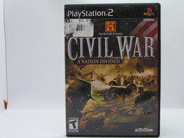 History Channel: Civil War: A Nation Divided - PlayStation 2 - £3.15 GBP