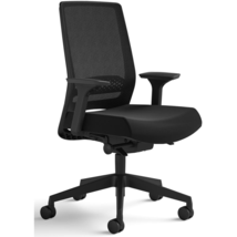 Safco Safco Medina Deluxe Task Chair - 5-star Base - Black -... - £309.50 GBP