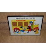 Disney Vintage &quot;Mickey &amp; Friends&quot; Brytone Inc. Personalized Picture Frame - £15.63 GBP