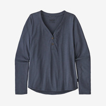 Patagonia Women&#39;s Mainstay Henley NWT Smolder Blue XS S M L XL MSRP $65 - $24.99+