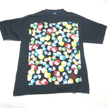 Le Bleu First Choice Tee T Shirt Mens 2XL Black Multicolor Dice Game Street Wear - £37.27 GBP